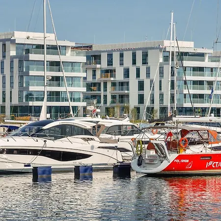 Ferienwohnung Little Monaco - Yacht Park Gdynia Exterior foto